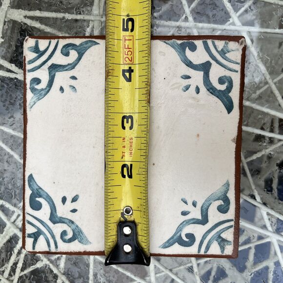 Walker Zanger Contessa Pagoda - Cobalt Tile x 4 pieces 4-5/8” - Picture 6 of 11